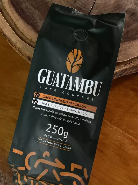 Café especial EM GRÃOS 250g Guatambu