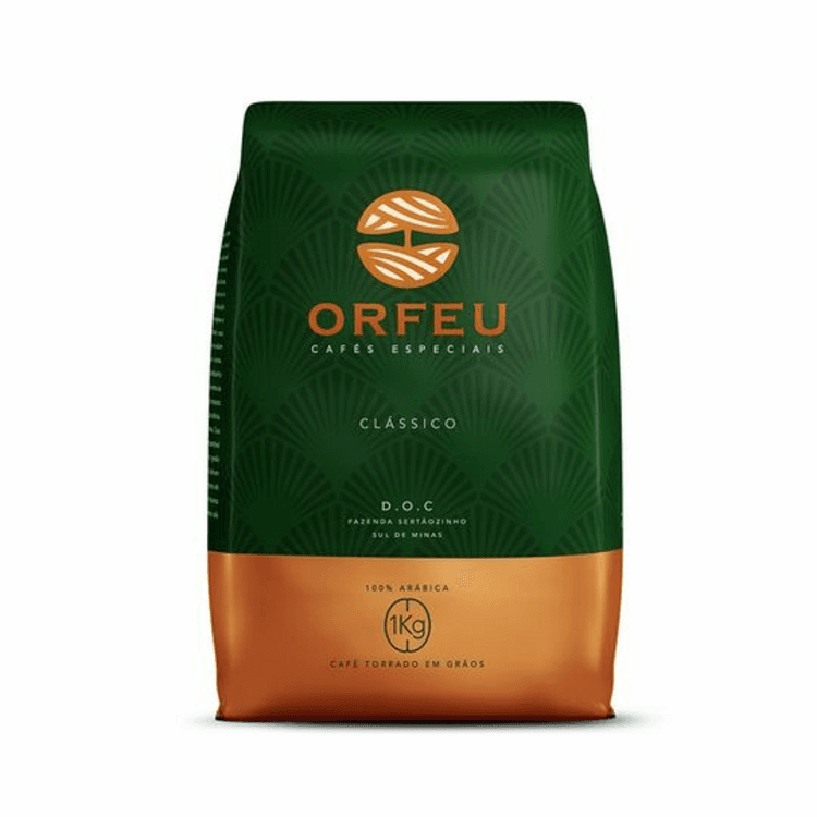 Café Orfeu Clássico em grãos 1 kg