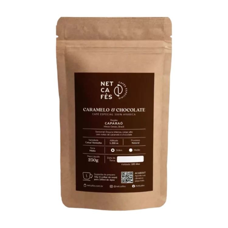 NETCAFÉS - Café Especial Caramelo e Chocolate 250g